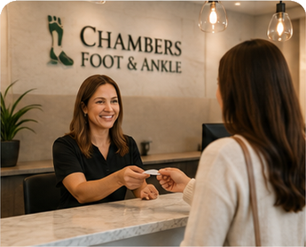 schedule podiatry appointment at our podiatry office